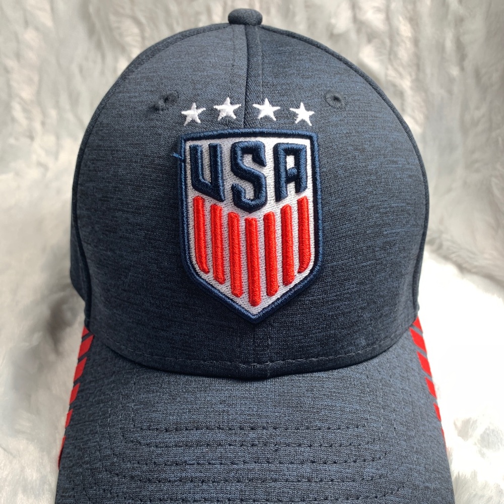 Soccer USWNT 4 star adjustable hat
